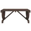 Patio Coffee Table 35.4"x19.7"x15.7" Solid Wood Fir